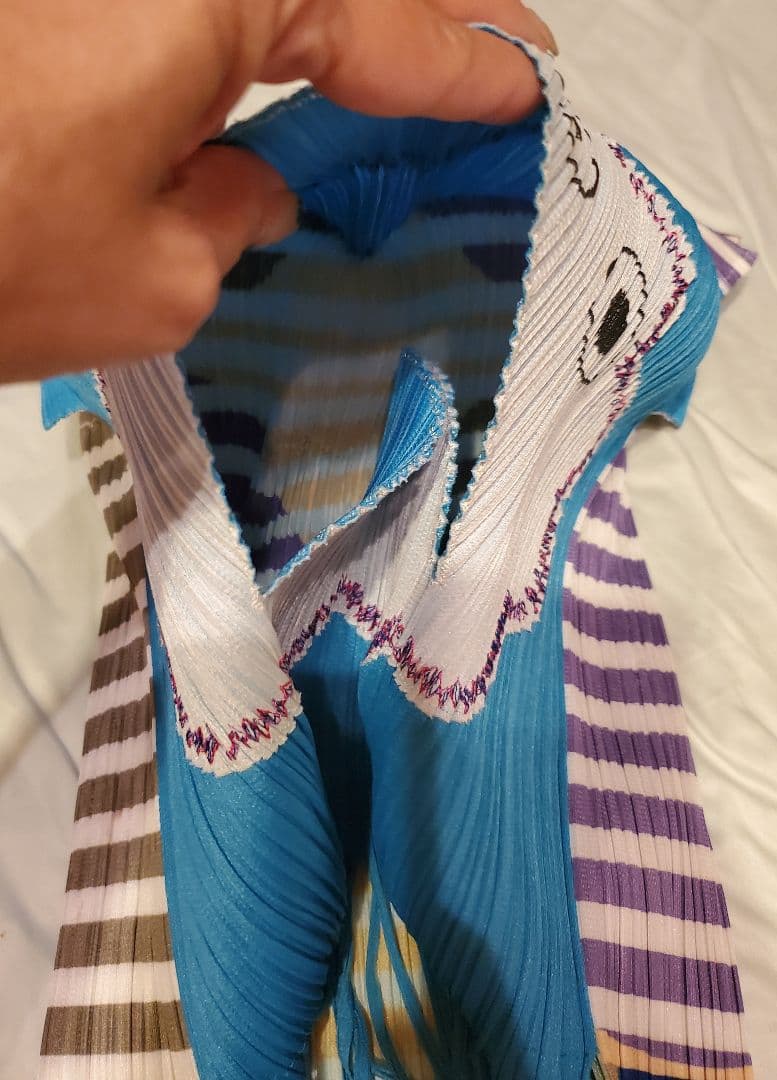 ISSEY MIYAKE　プリーツプリーズ　カットソー　雲