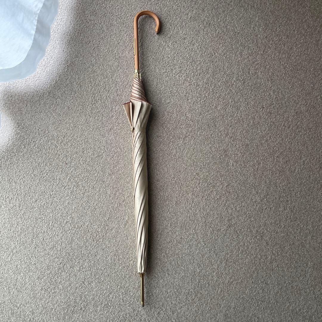 CELINE ブラウン模様入り長傘