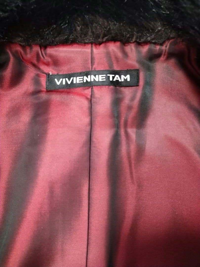 VIVIENNE TAM アンゴラ混 ショートコート サイズ1