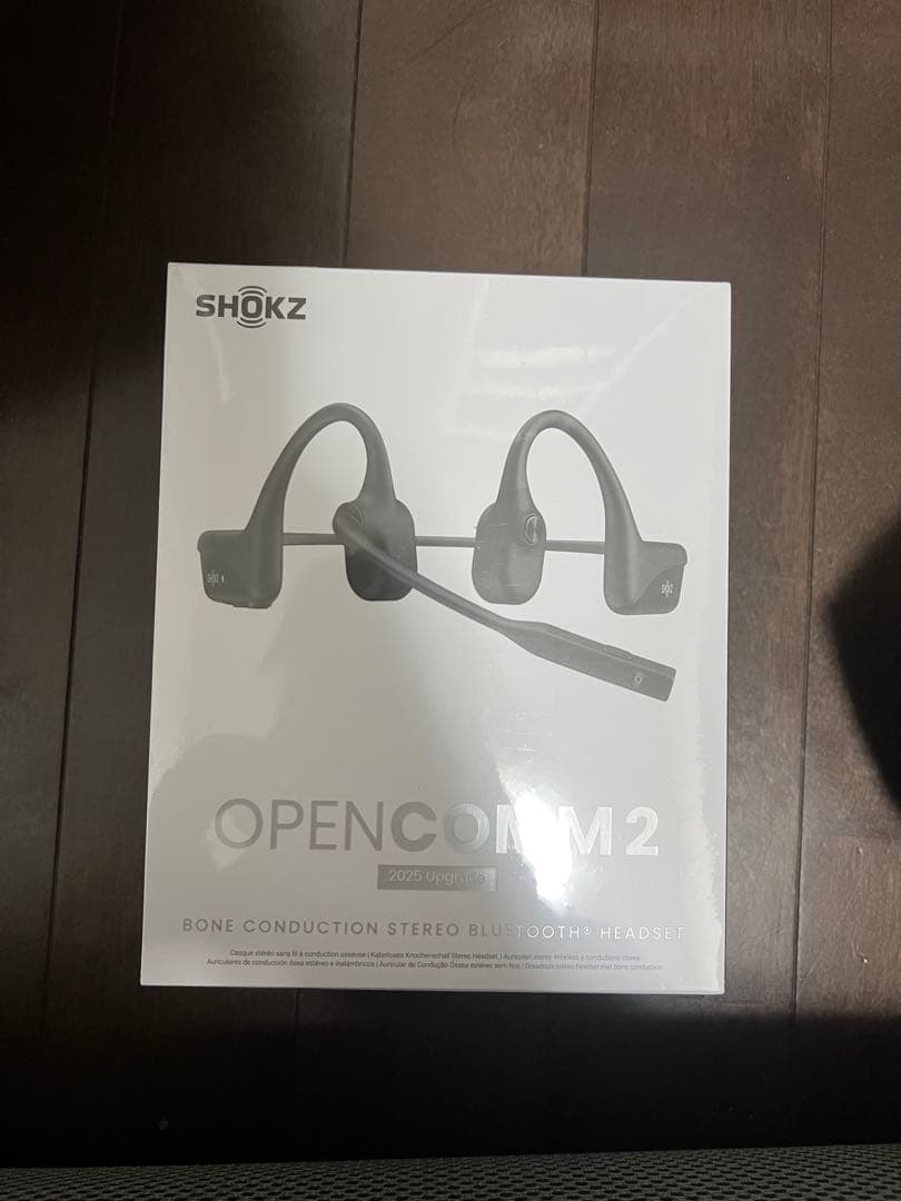 SHOKZ OpenComm2 骨伝導ヘッドセット