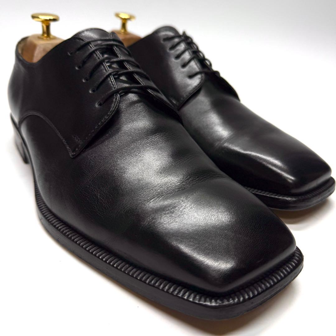 LOUIS VUITTON プレーントゥ モード スクエアトゥ イタリア製 本革