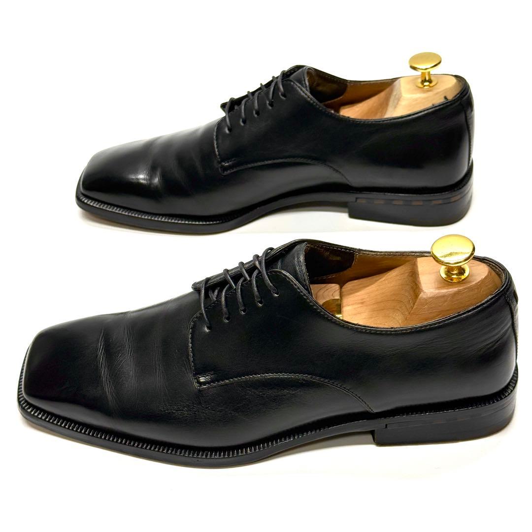 LOUIS VUITTON プレーントゥ モード スクエアトゥ イタリア製 本革