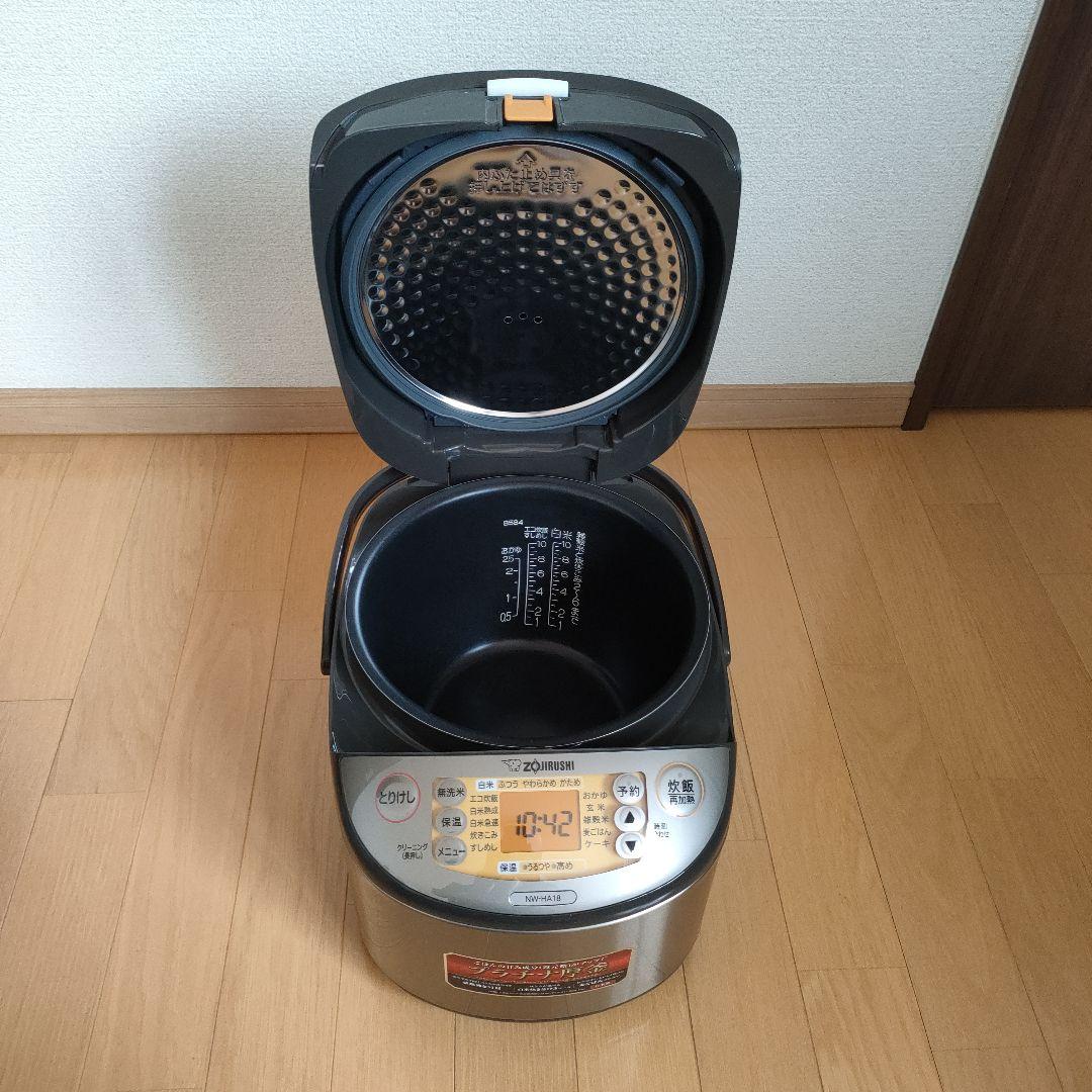 ZOJIRUSHI 多機能炊飯器 NW-HA18　一升炊き　箱なし