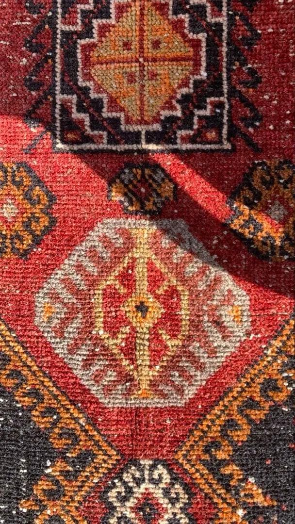 48×93 “Paper balloons” ViNTAGE RUG