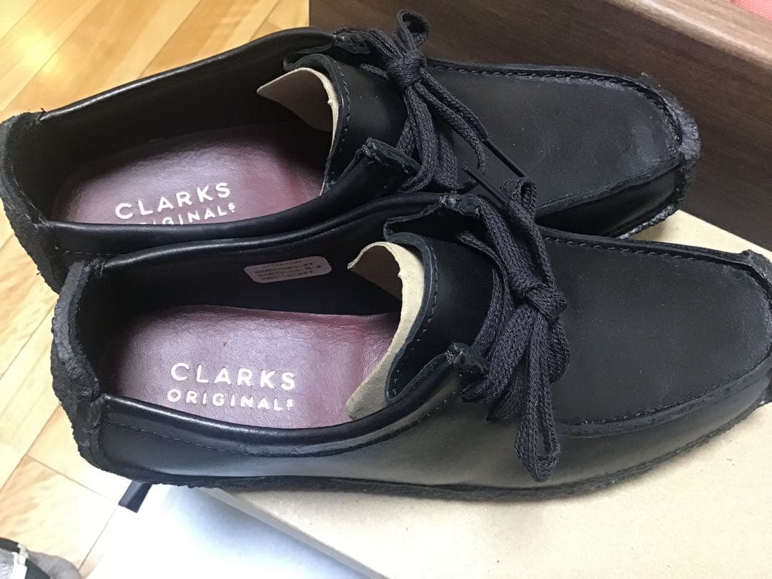 値下げ　未使用品　CLARKS ナタリー　ブラック　25 cm