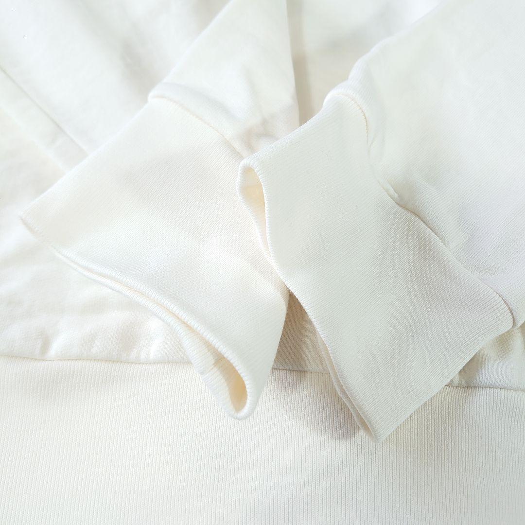 XL モンクレール スウェット トレーナー ワッペン ロゴ 長袖 白