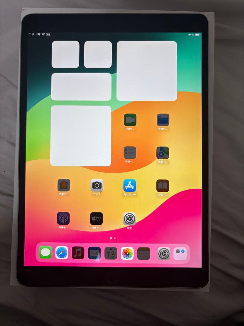 Apple ipad pro 10.5 64gb バテッリー容量98%