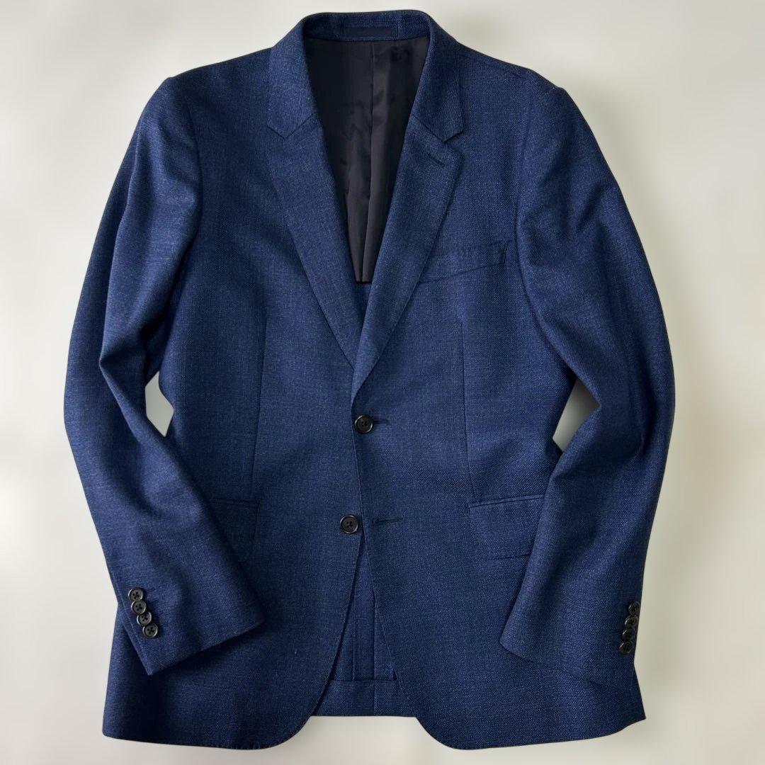 美品 現行 ポールスミス 定価6.6万 トラベル ウール テーラードジャケットM