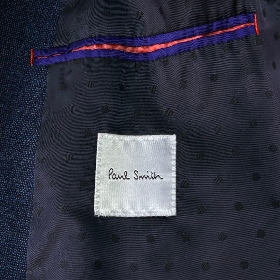 美品 現行 ポールスミス 定価6.6万 トラベル ウール テーラードジャケットM