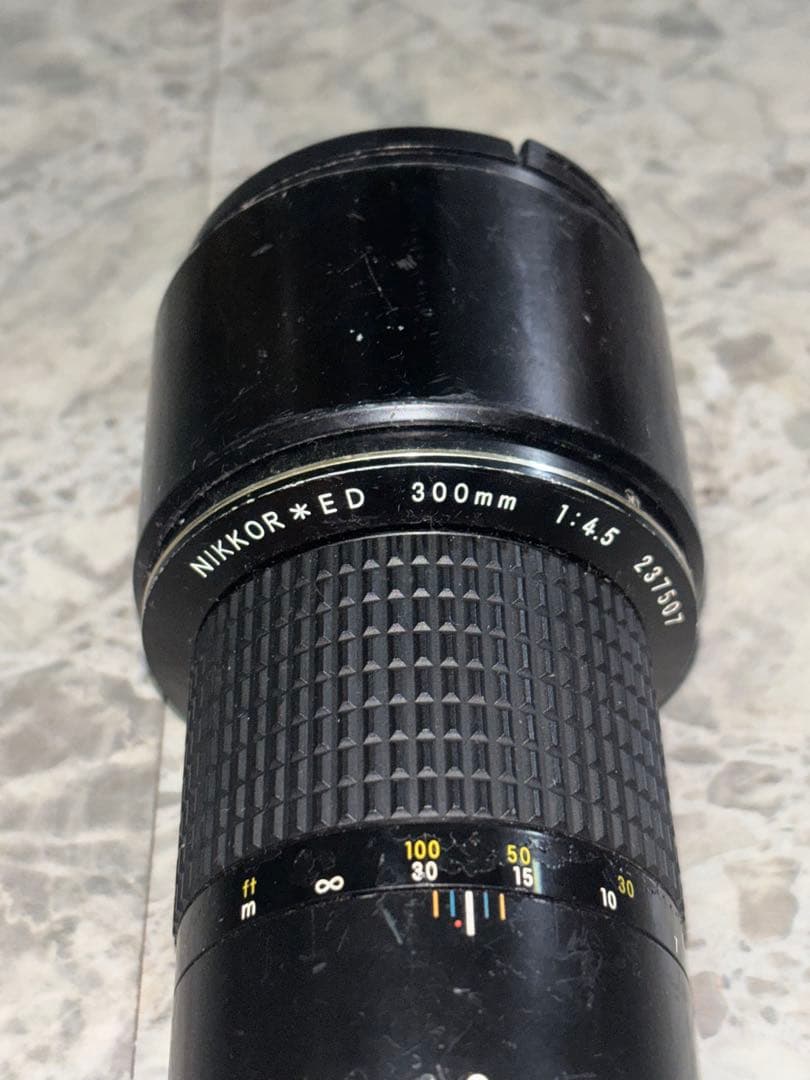 Nikon F3 一眼レフカメラ 望遠レンズ付き