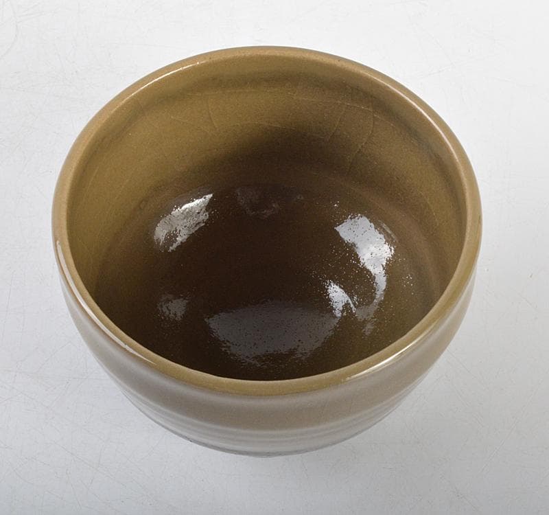 Yasu　茶道具　田村了一作　変青磁　茶碗　共箱　V　R4761