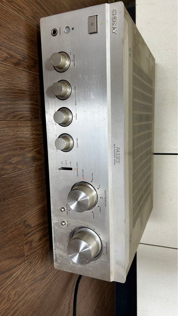 SONY プリメインアンプ TA-FA33ES