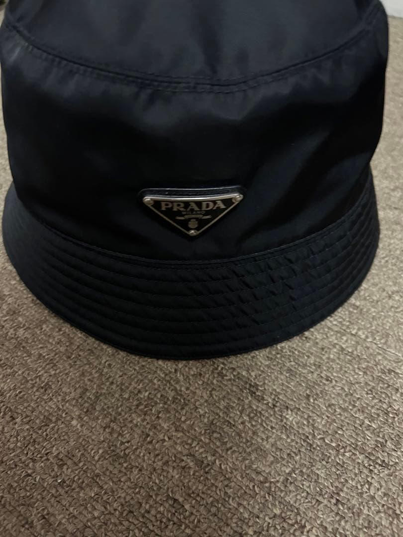 PRADA ブラック バケットハット L 格安‼️
