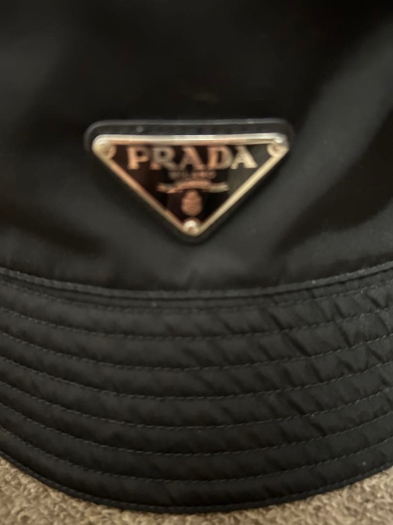 PRADA ブラック バケットハット L 格安‼️