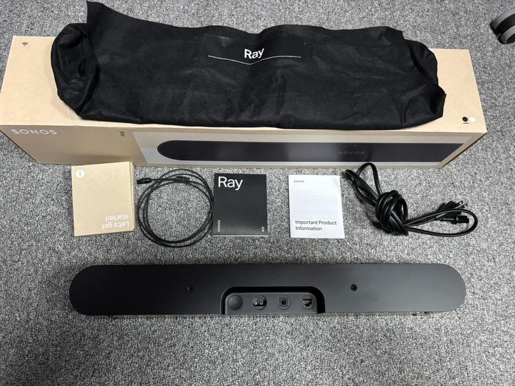 Sonos Ray ブラック サウンドバー