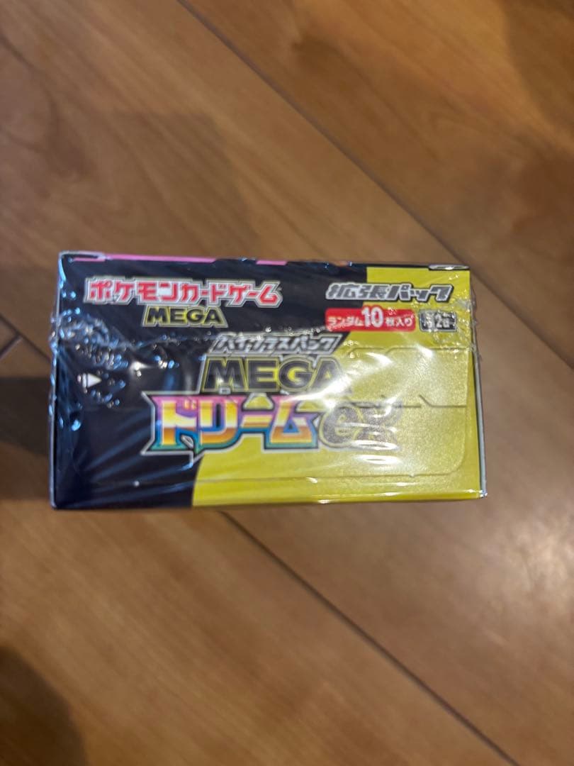 ポケモンカード MEGA ドリームEX BOX シュリンク付き！