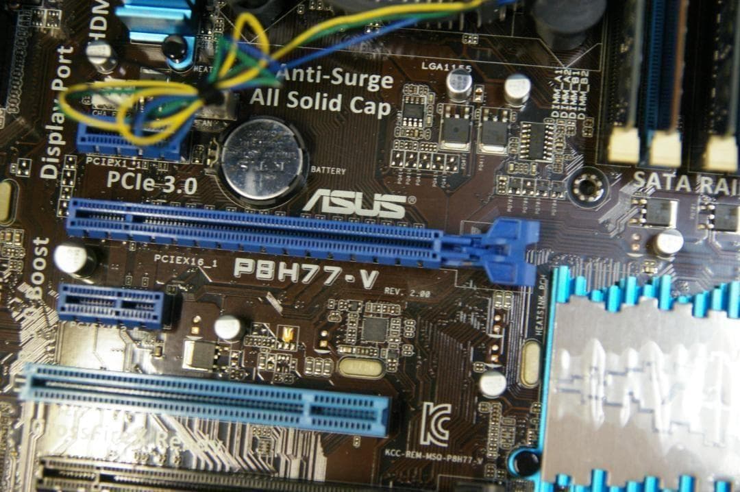 無料でWindows11を!!　i7-3770+ASUS P8H77-V+メモリ