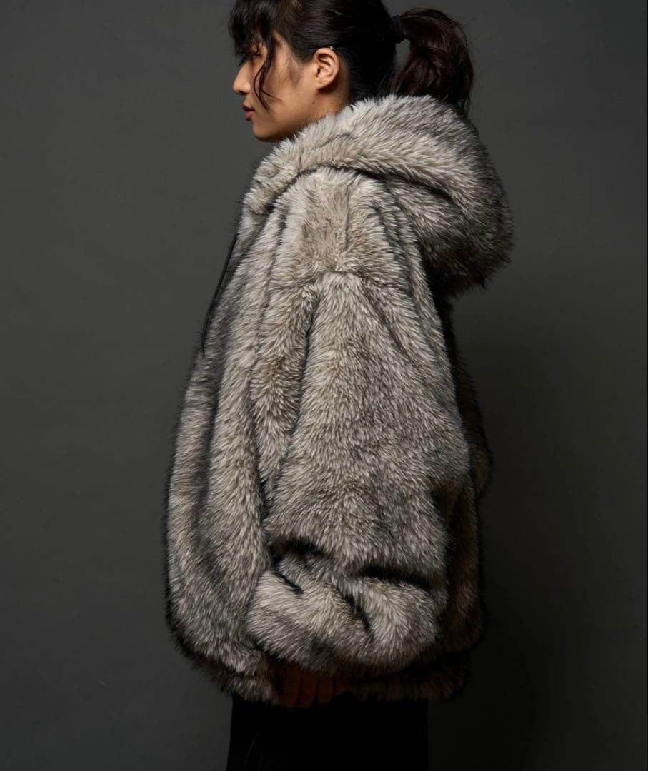 who's who gallery 2wayリバーシブルファーブルゾン N2B