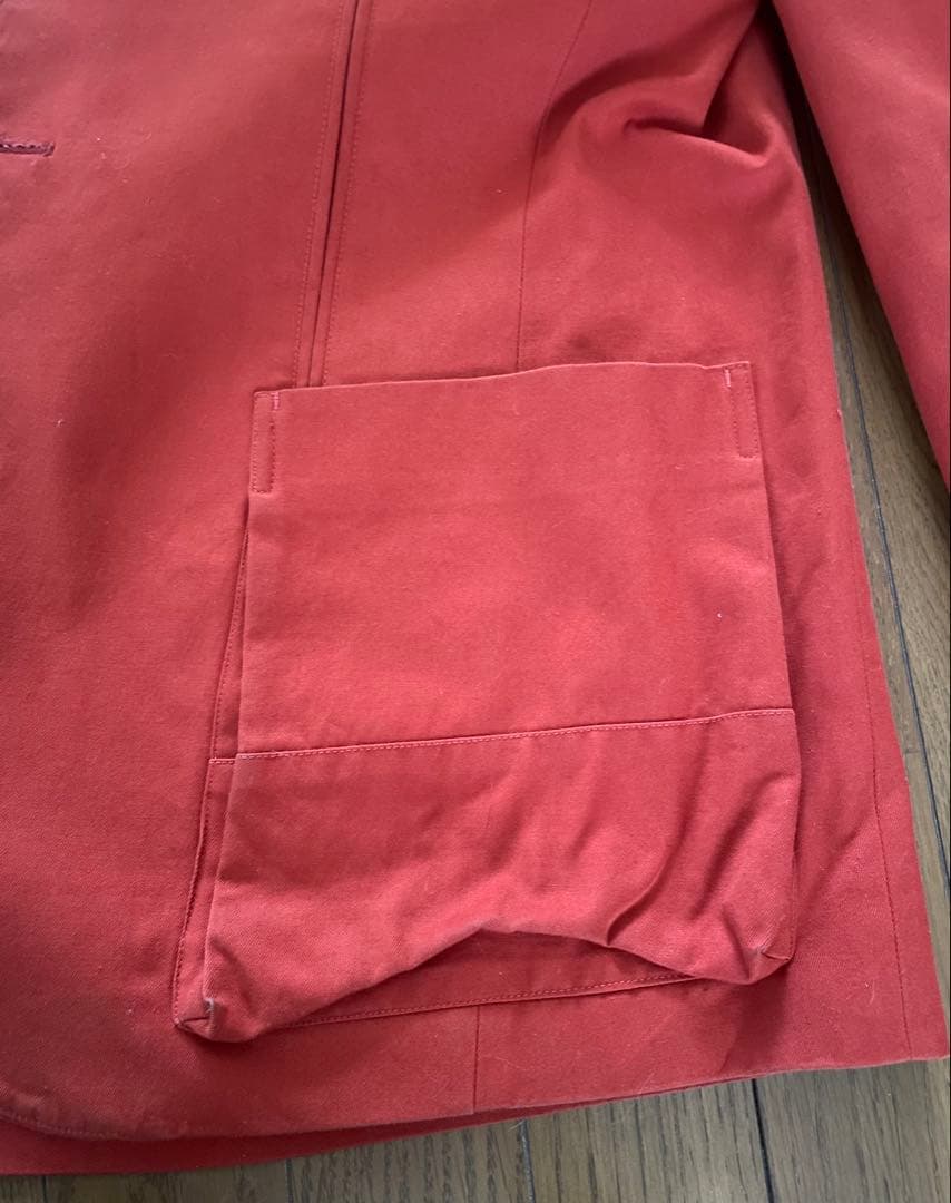 イッセイミヤケ メンズ ノーカラージャケット Mサイズ