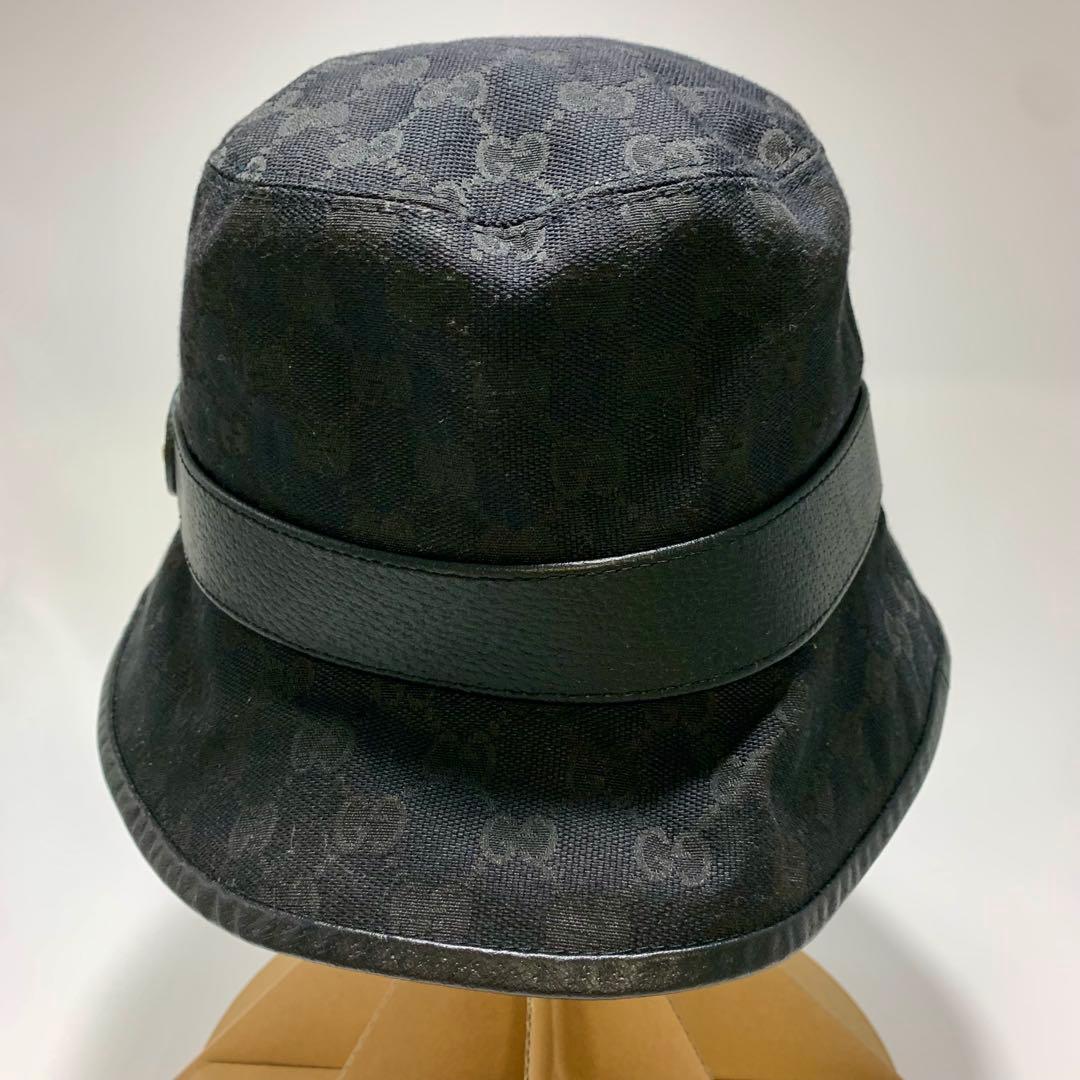 M*y様 GUCCI バケットハットブラック 正規品