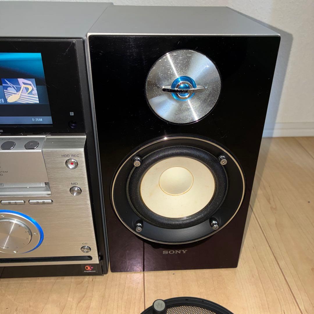 動作ok SONY ソニー NAS-M7HD HDD/CD/MDコンポ