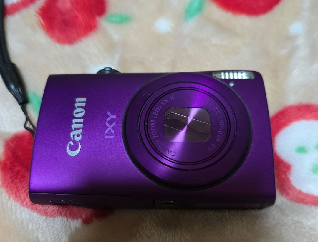Canon IXY 600F パープル キャノン デジカメ