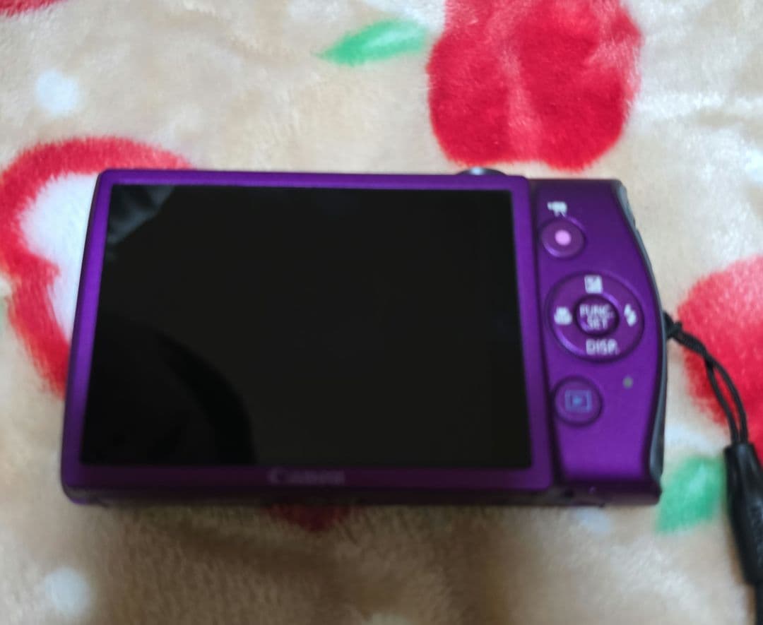 Canon IXY 600F パープル キャノン デジカメ