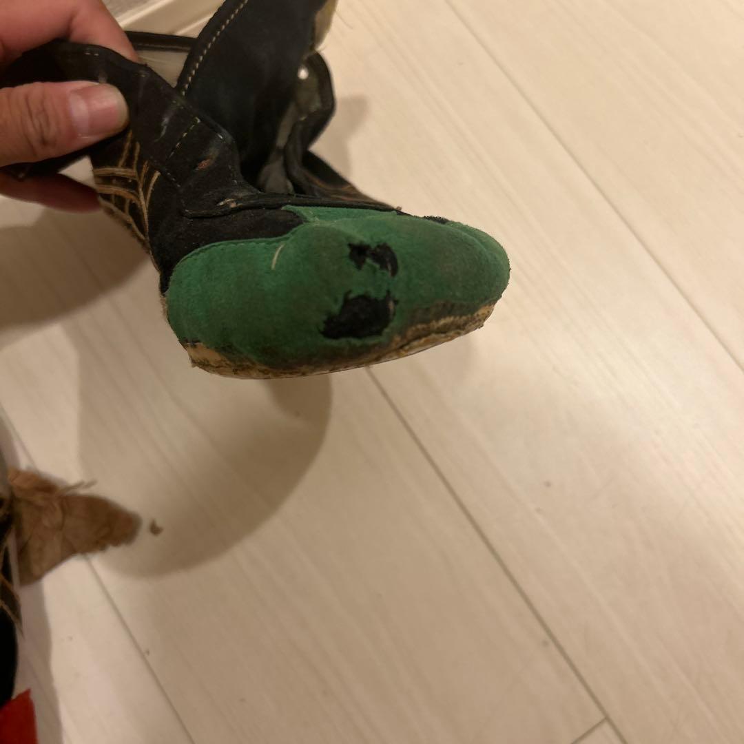 ASICS レスリングシューズ旧オーダーボクシングシューズ ハイカット