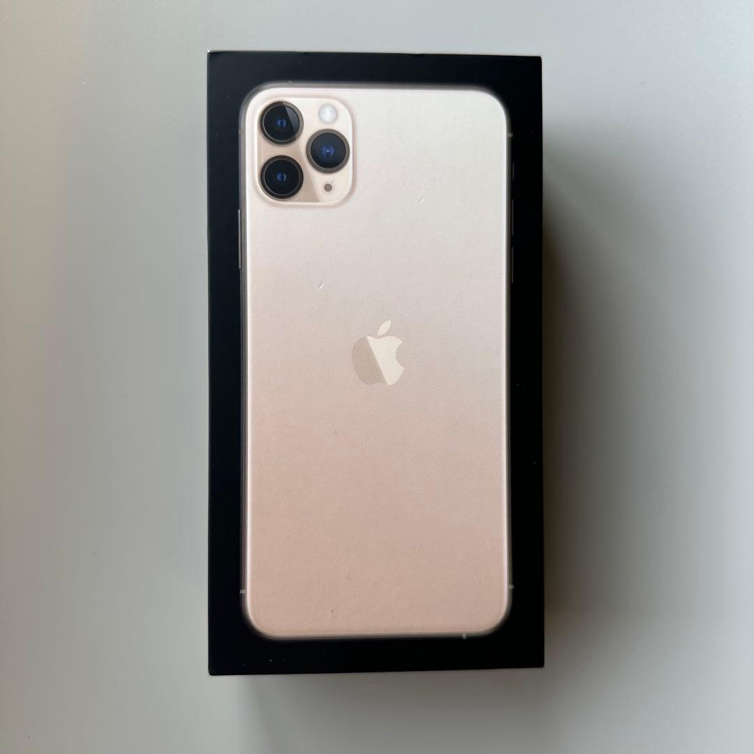 iPhone11ProMax 512GB ゴールド 箱付き SIMフリー