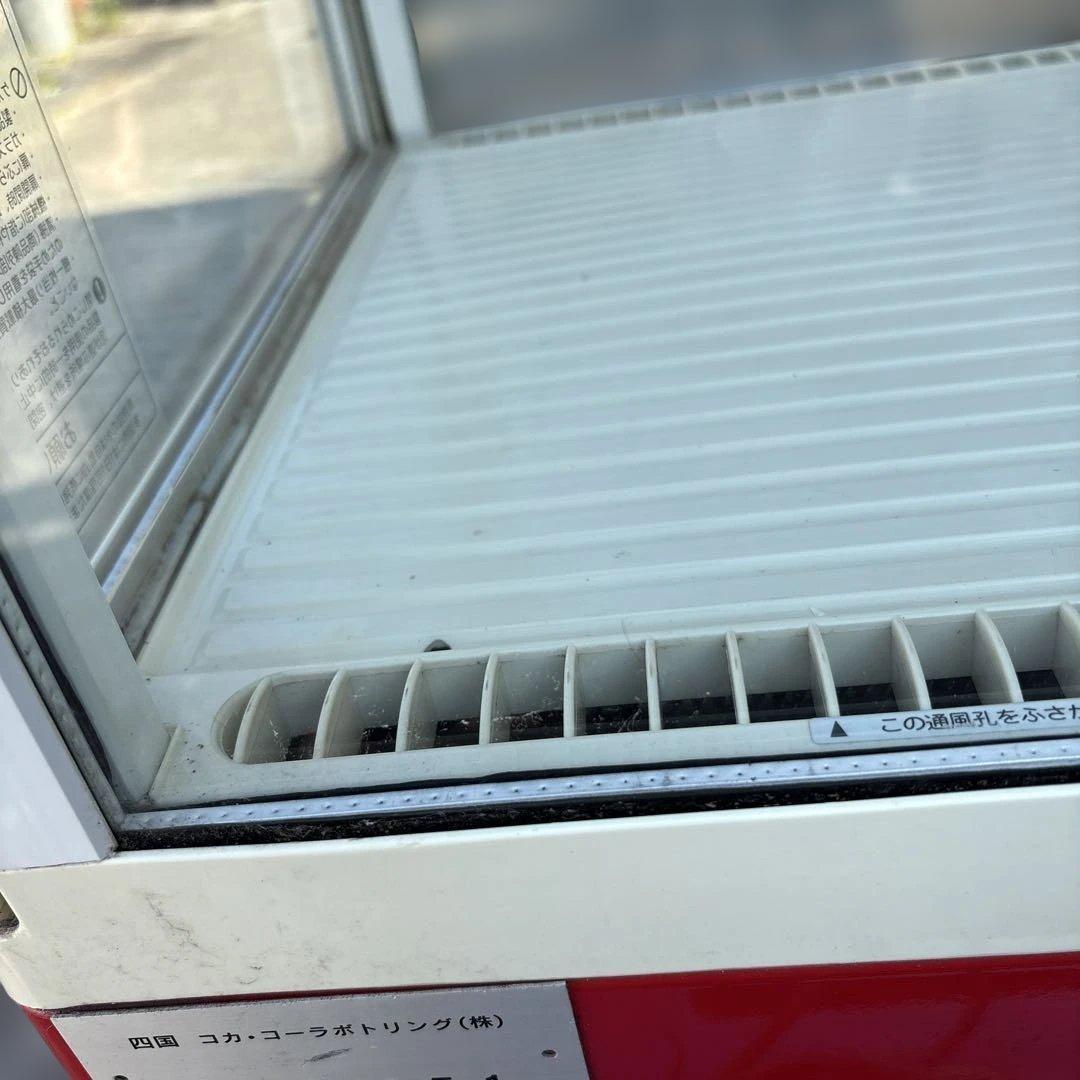 a*】様 Coca-Cola SANYO 冷蔵ショーケース SMR-S K72F