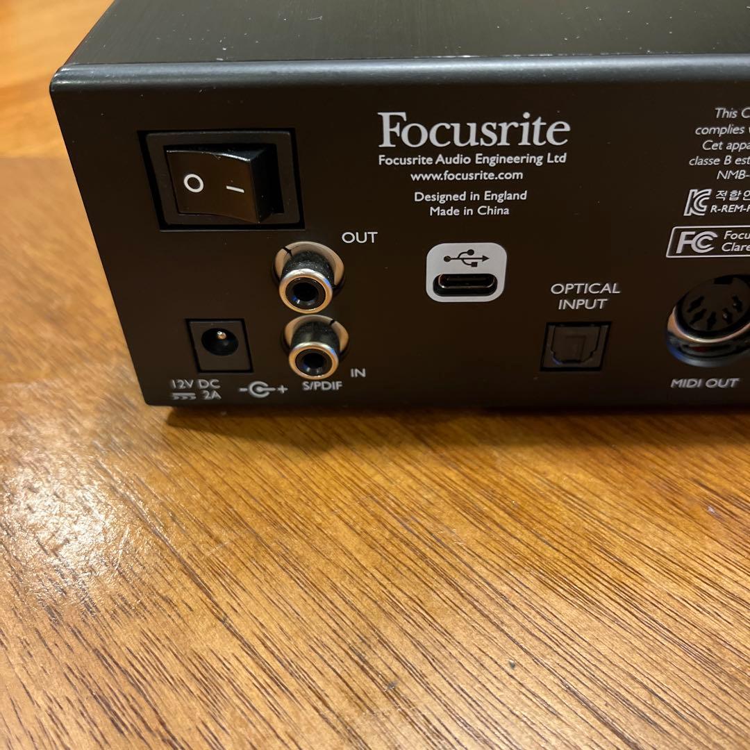 【美品】Focusrite Clarett 4pre USB