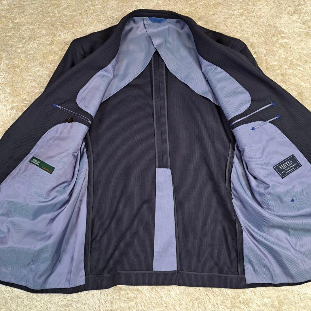 希少サイズ　RUCKEN BACCHAR FINTES　イタリア生地　スーツ