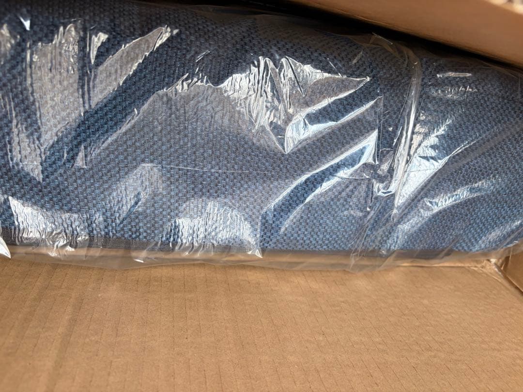 ROOM ESSENCE ブルー　1人掛け　ソファ　リクライニング可　アズマヤ