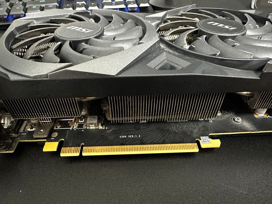 グラフィックボード・グラボ・ビデオカード MSI RTX3080 10GB VENTUS 3X PLUS 10G OC