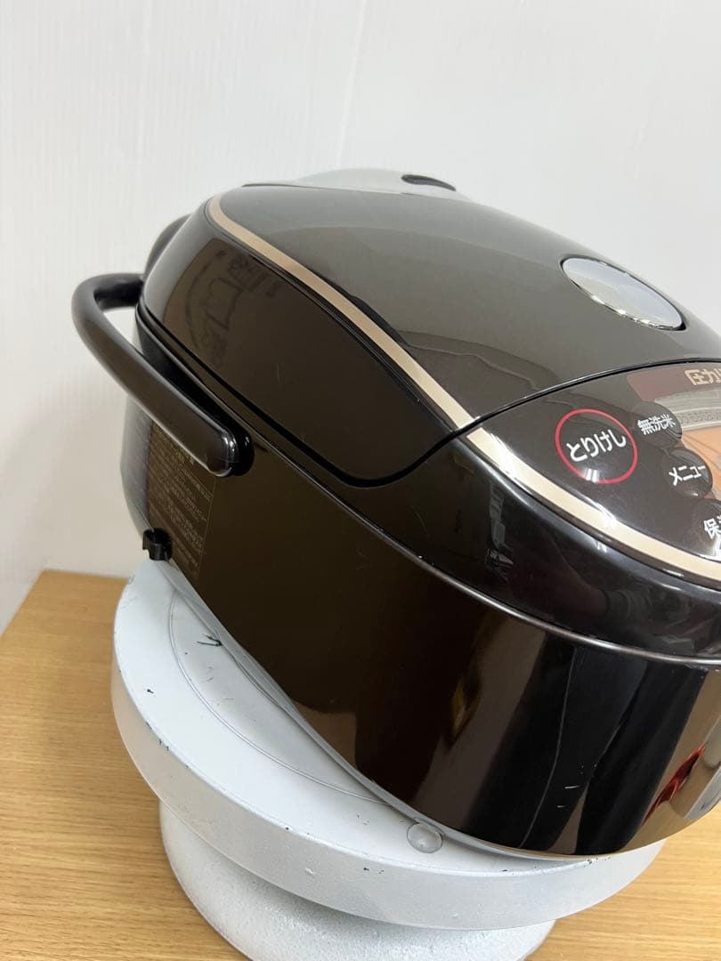象印 圧力IH炊飯器 NW-TA10（5.5合炊き）ダークブラウン2019年製