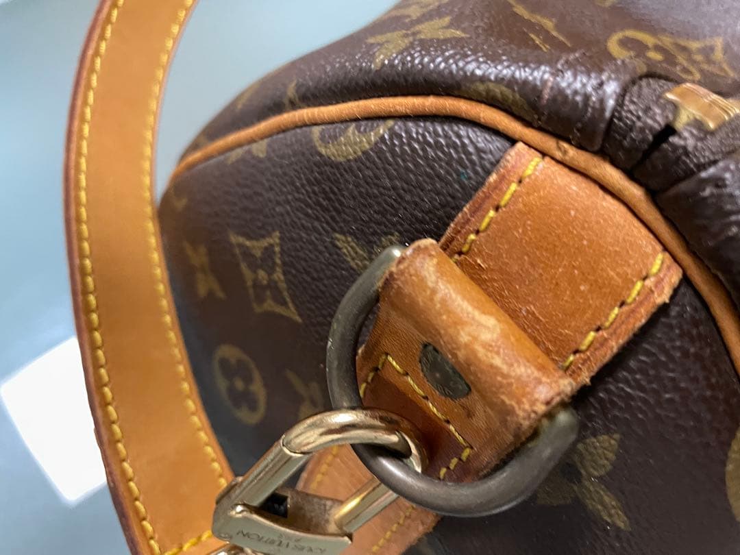 LOUIS VUITTON モノグラム キーポル50 バンドリエール ジャンク