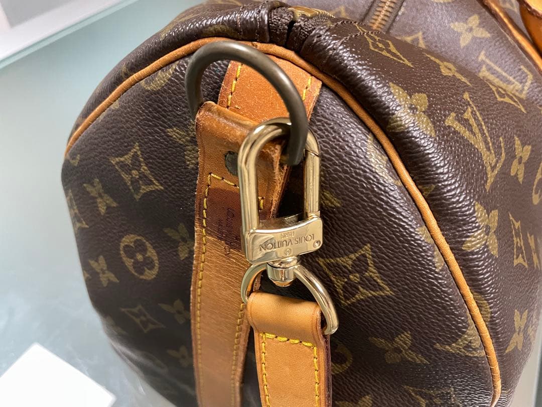 LOUIS VUITTON モノグラム キーポル50 バンドリエール ジャンク