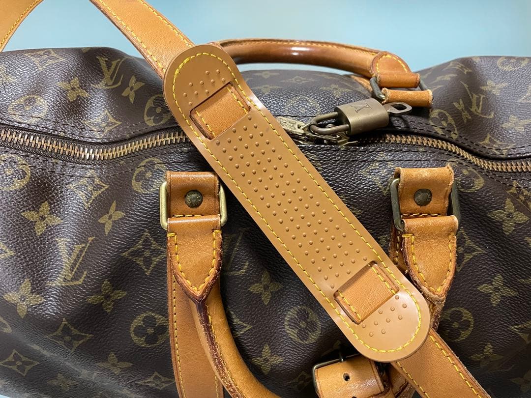 LOUIS VUITTON モノグラム キーポル50 バンドリエール ジャンク