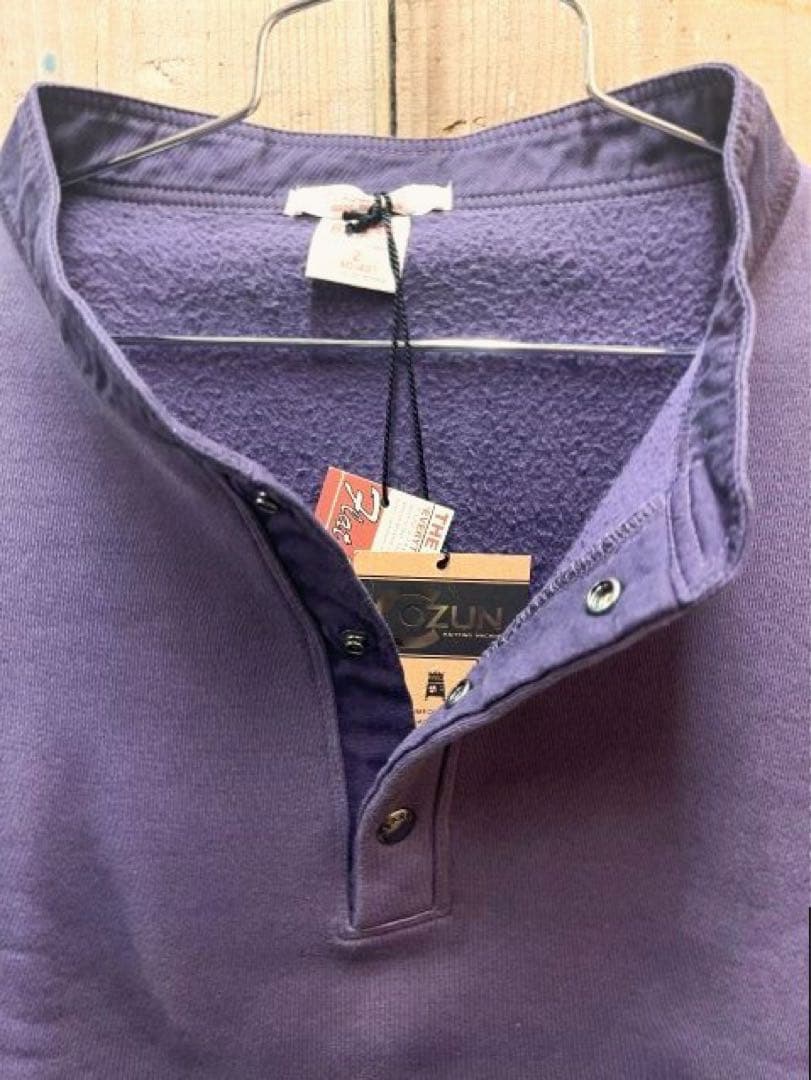 バーンズ スナップ ハイネックスウェット PU-2(L) 日本製