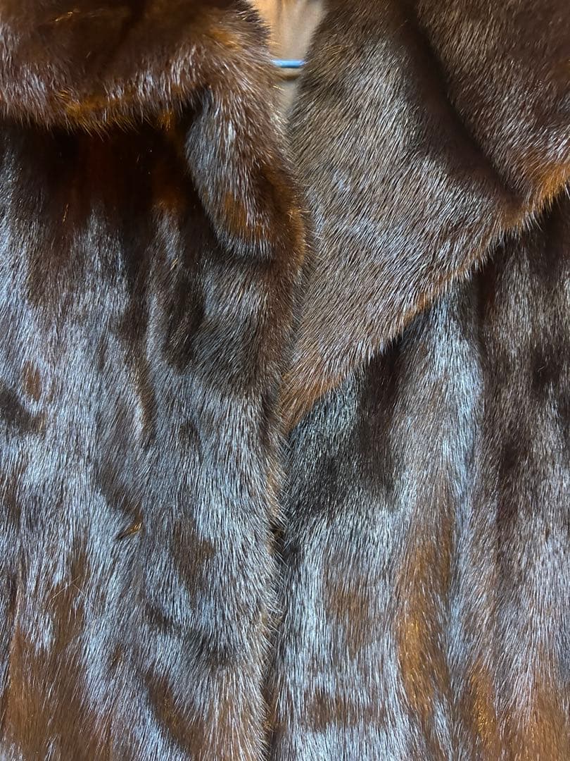 BLACKGLAMA ブラックグラマ　毛皮コート ミンク ブラウン