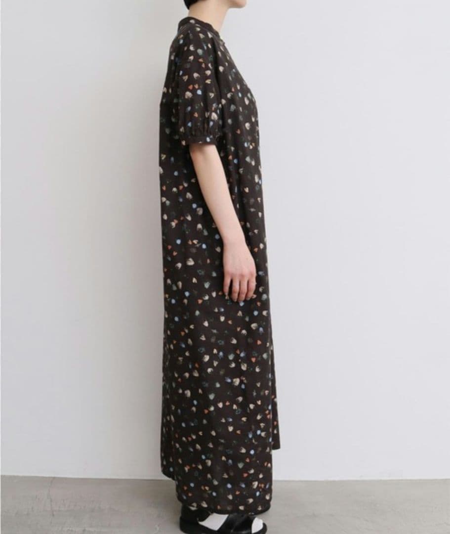 l'atelier du savon /ちぎりいちごプリントワンピース/タグ付き