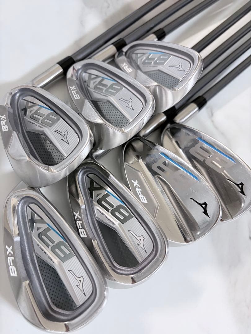MIZUNO BR-X ミズノ メンズアイアン 7本 純正カーボンシャフト