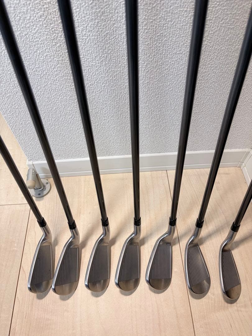 MIZUNO BR-X ミズノ メンズアイアン 7本 純正カーボンシャフト