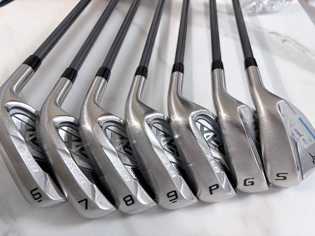 MIZUNO BR-X ミズノ メンズアイアン 7本 純正カーボンシャフト