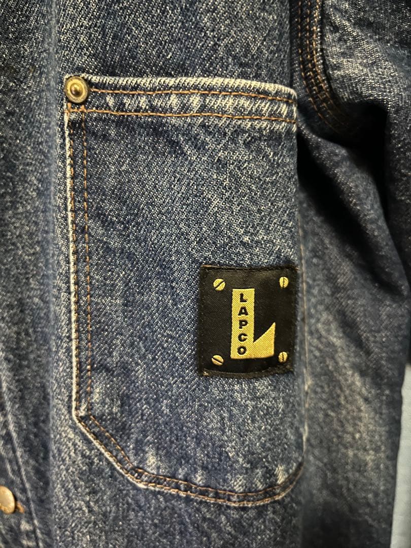カバーオール ラプコ ブランケットライナー デニム ジャケット Usa製 90s