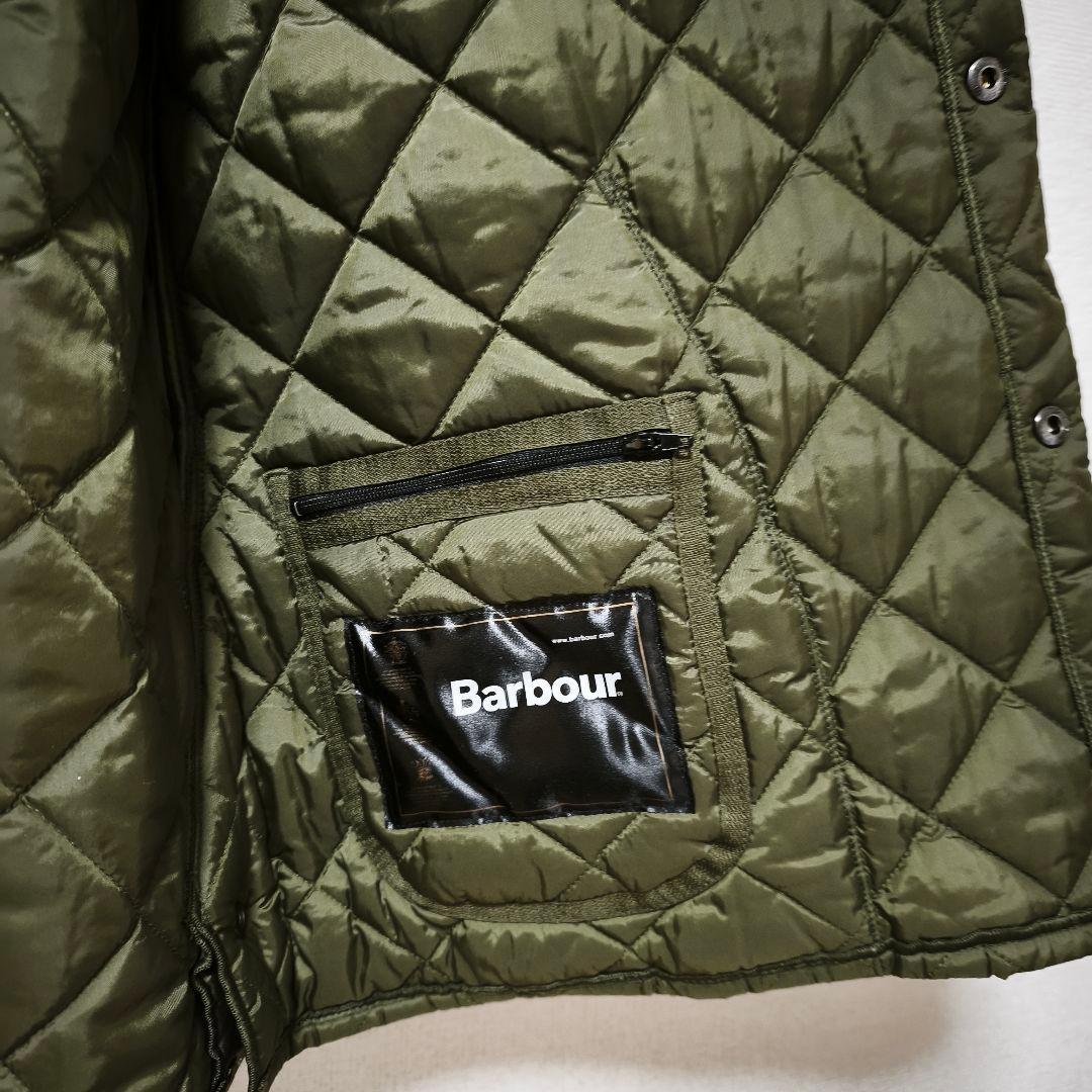 Barbour LIDDESDALE バブアー キルティング M オリーブ