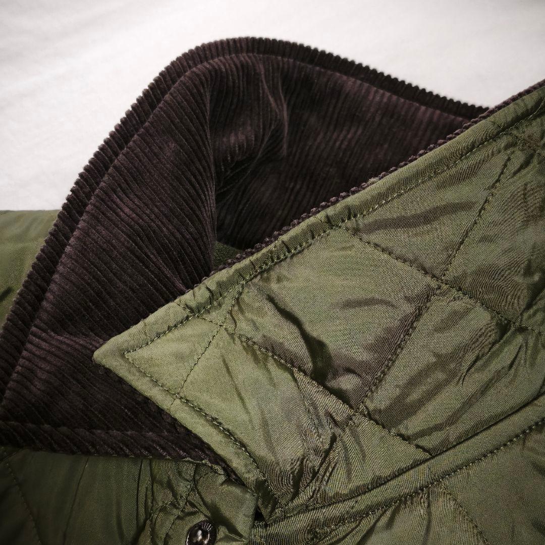 Barbour LIDDESDALE バブアー キルティング M オリーブ