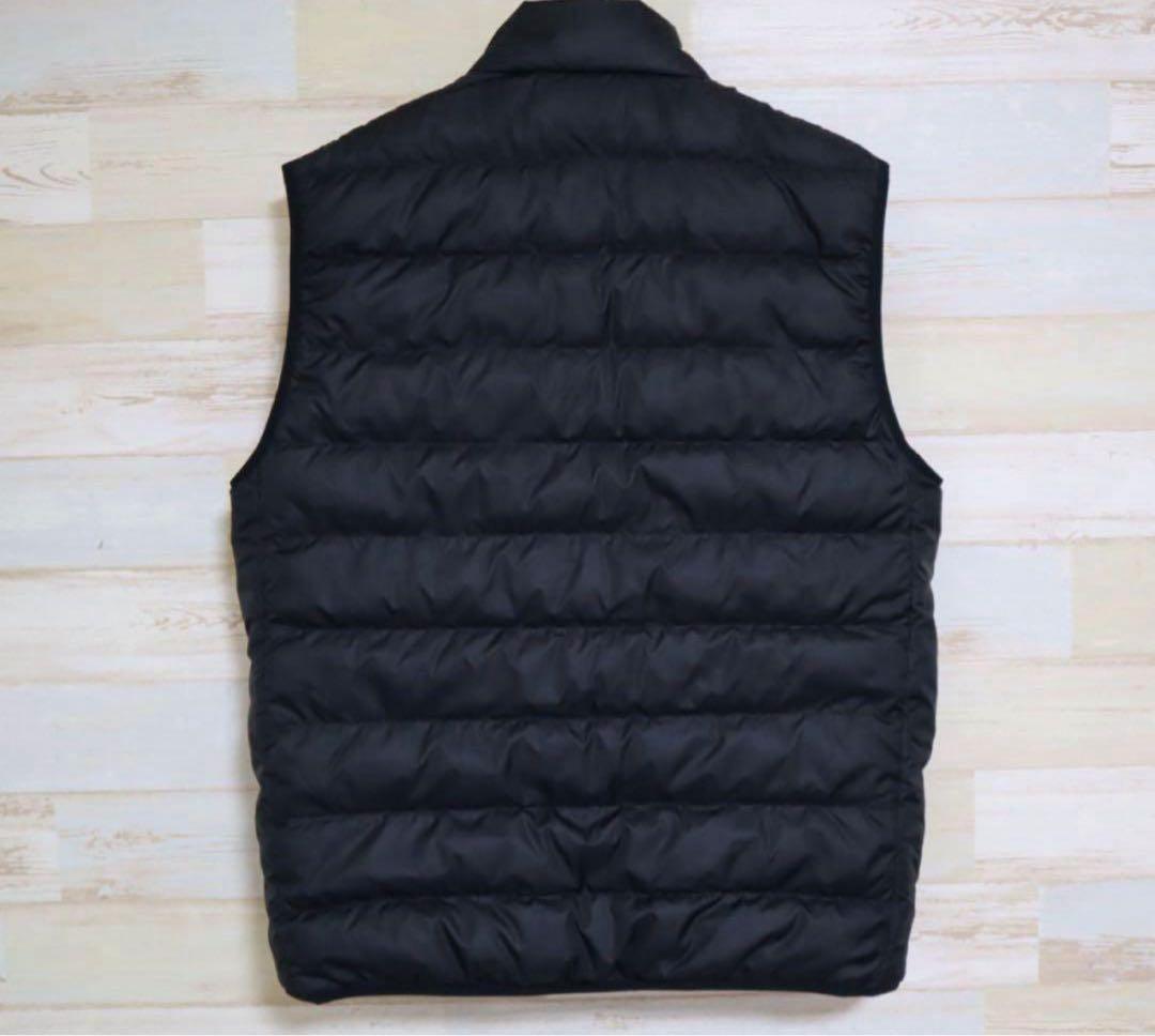 新品 Oサイズ アディダス　メンズ　エッセンシャルズ ダウンベスト 黒