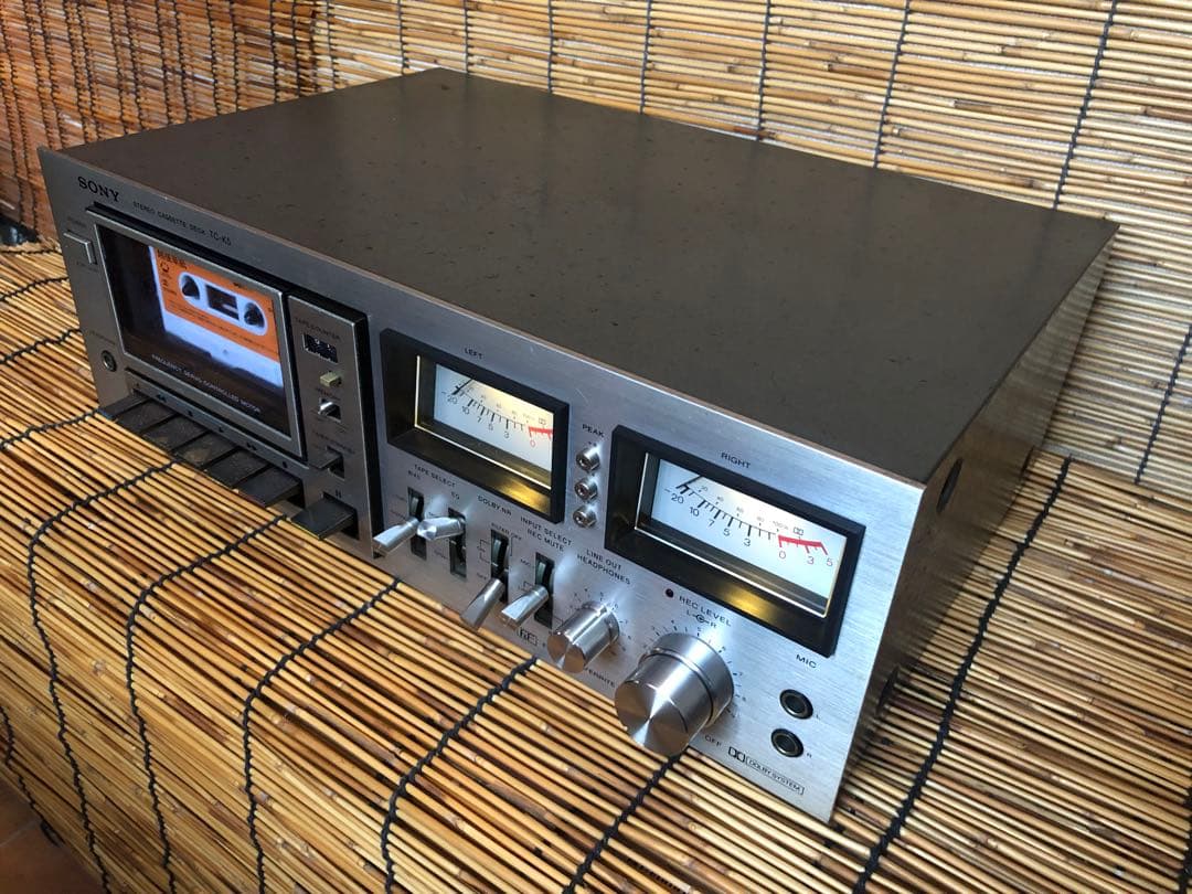 修理済 全機能動作SONY TC-K5 カセットデッキ