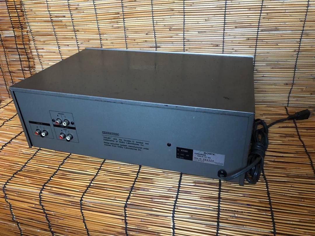 修理済 全機能動作SONY TC-K5 カセットデッキ